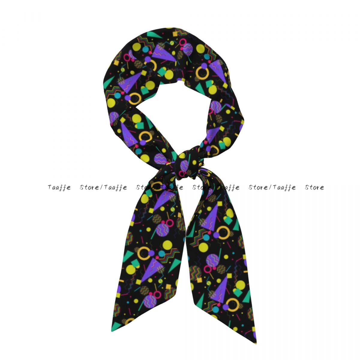Women'S Fashion In The 80S - 7.6x128cm Long Skinny Hair Scarf Women